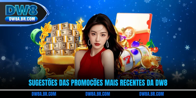 Sugestões das promoções mais recentes da DW8